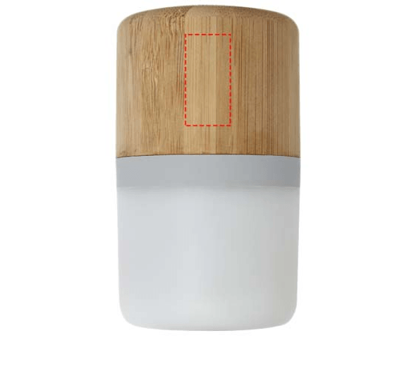Bambusowy głośnik Bluetooth® Aurea ze światłem